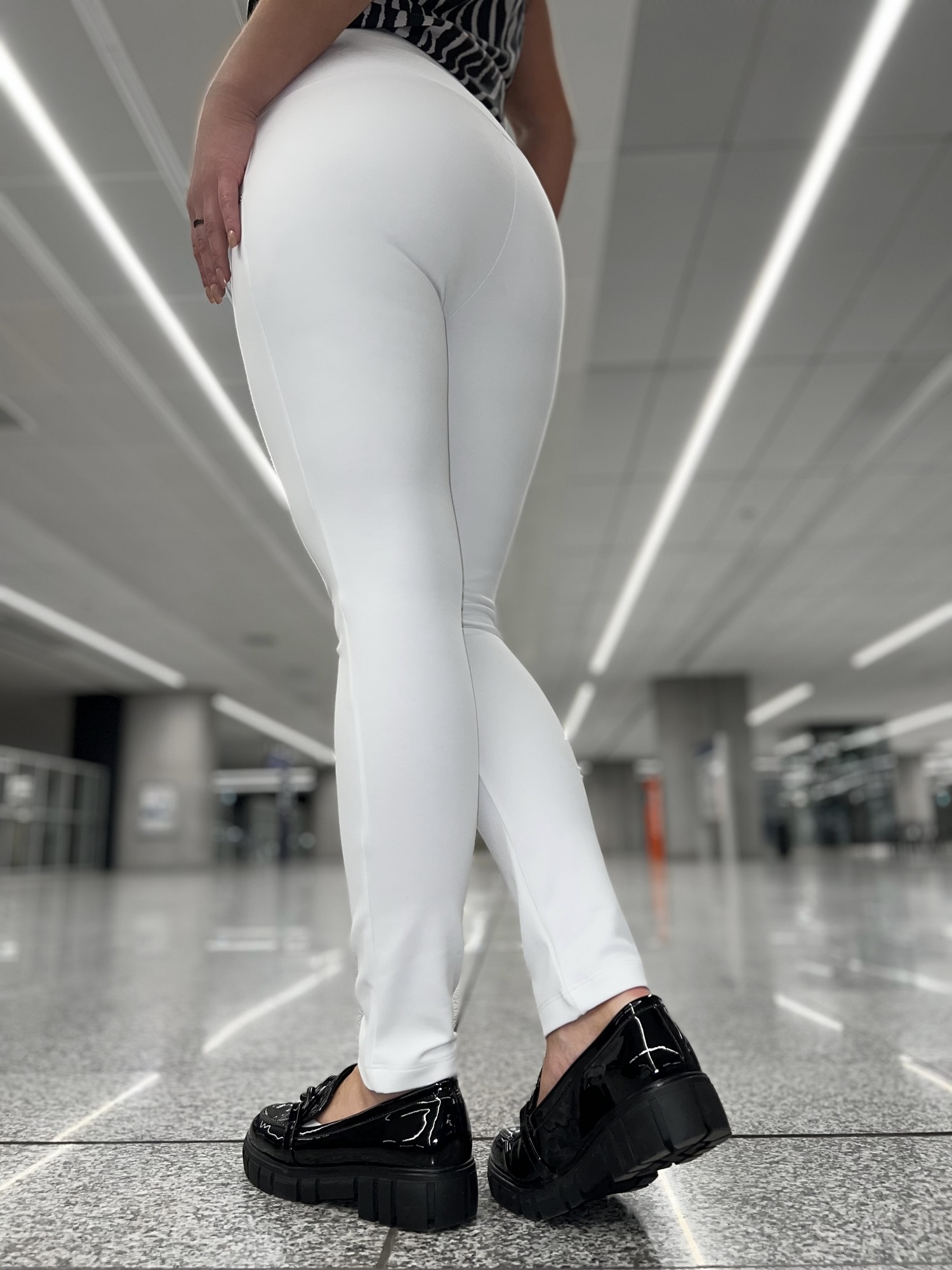 Pants ecru By o la la cxp1137.ecru
