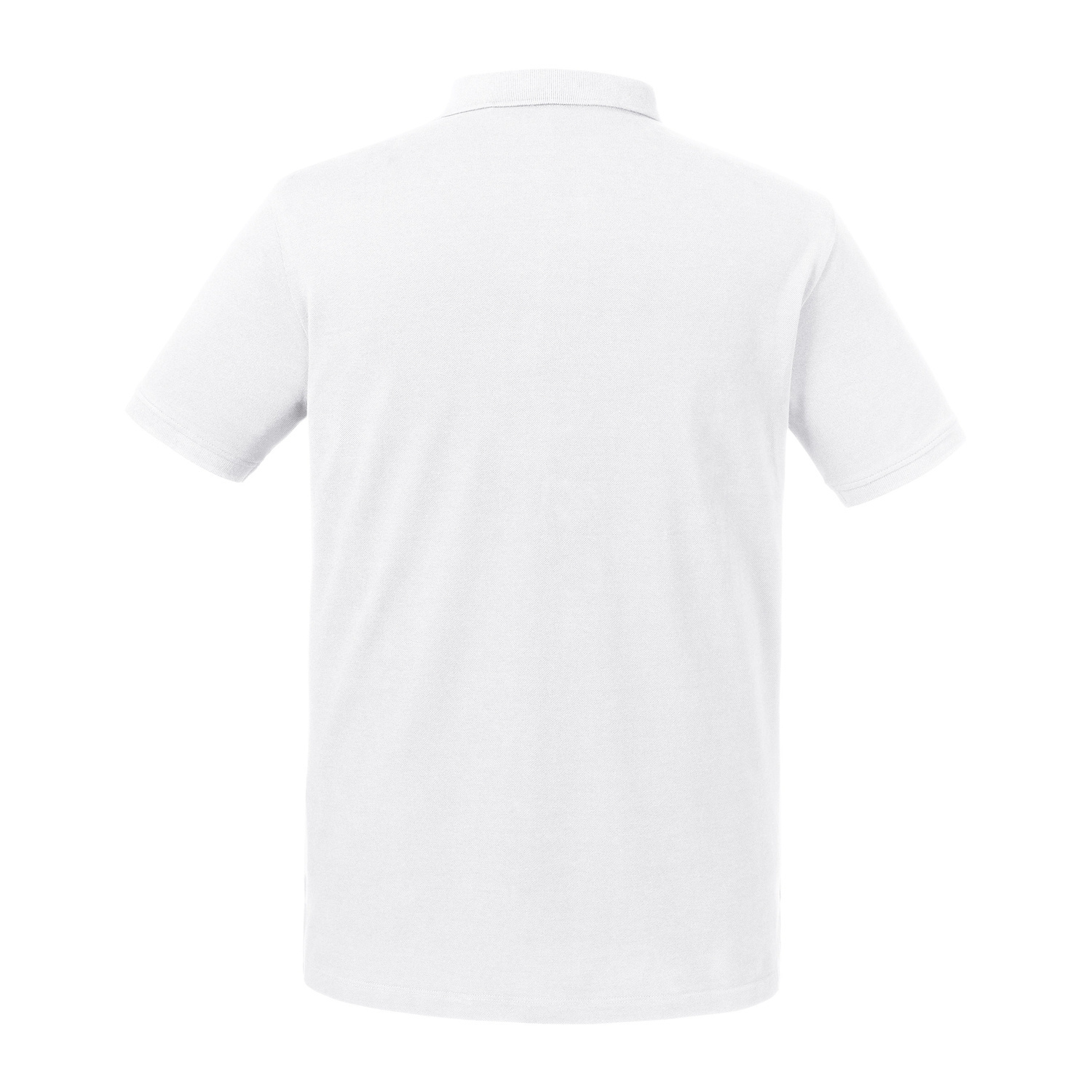 Biała koszulka męska polo Pure Organic Russell