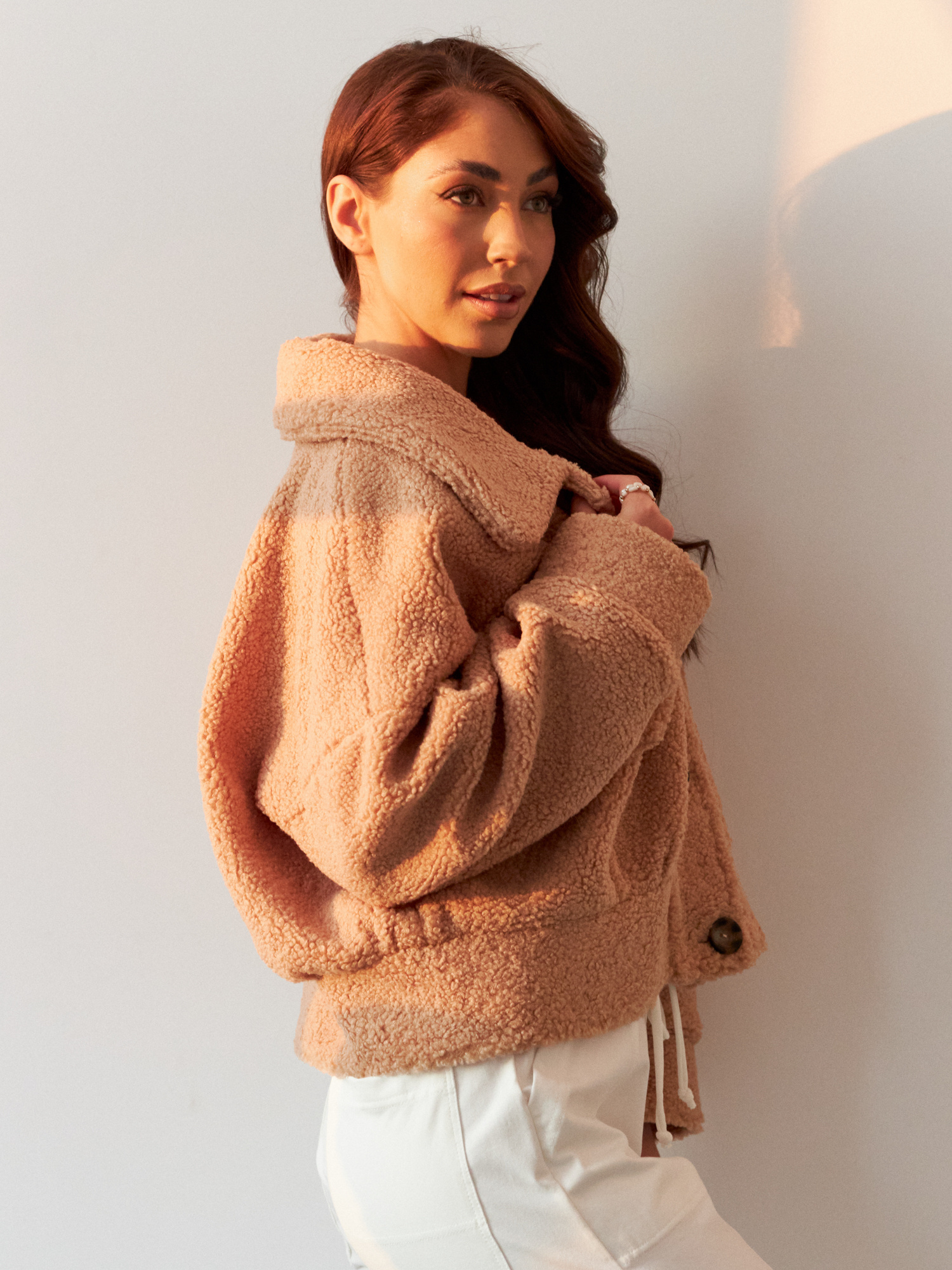 Caramel jacket Cocomore cmgKR1968.camel