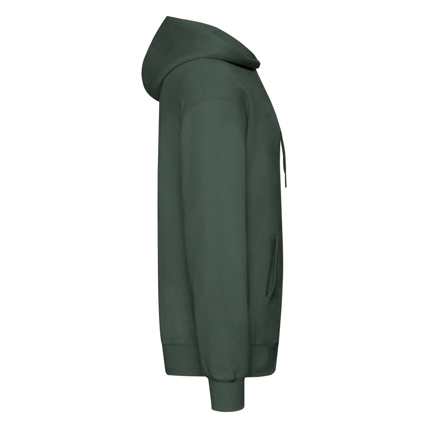 Green Men's Hooded Sweat Fruit of the Loom