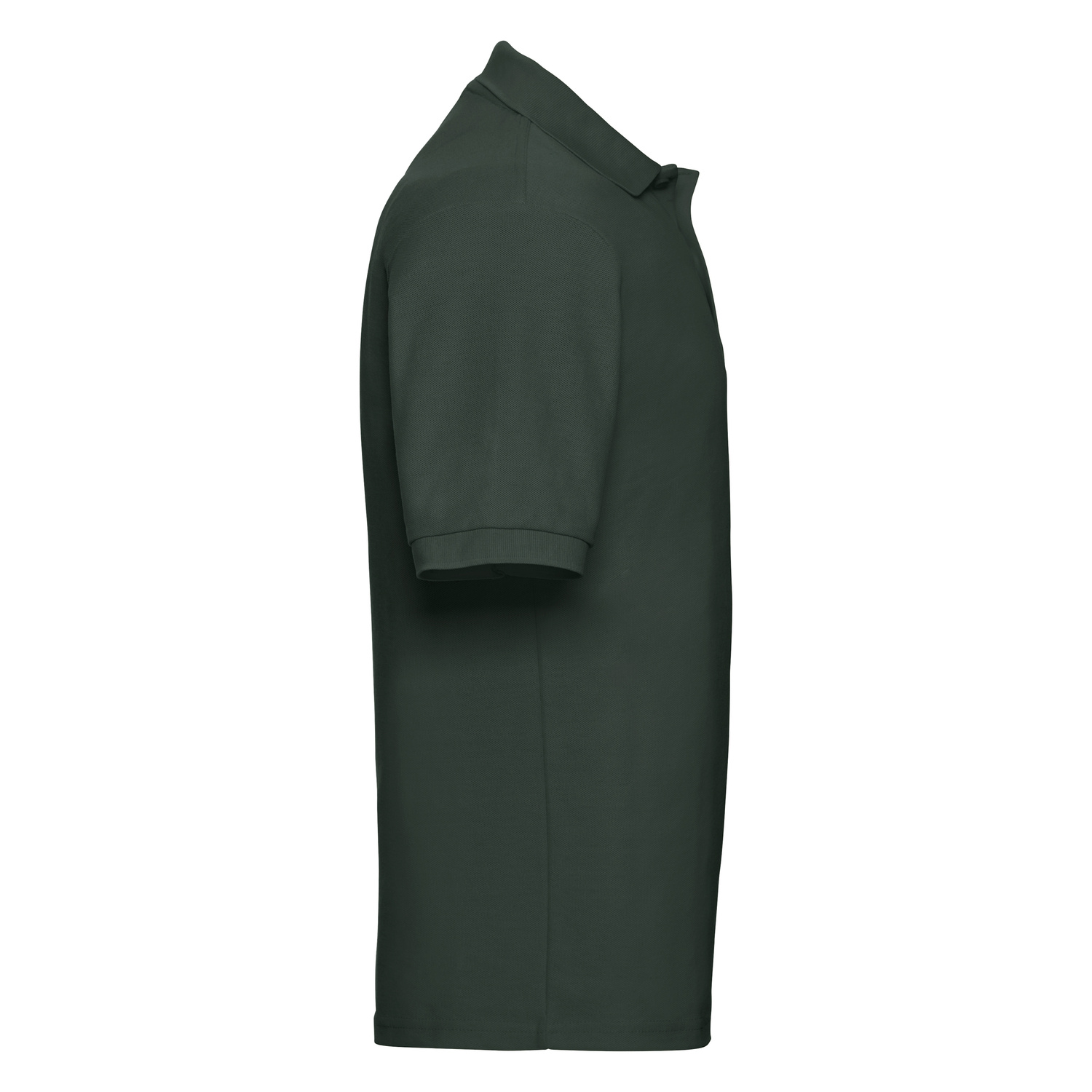 Men's Green Polycotton Polo Shirt Russell