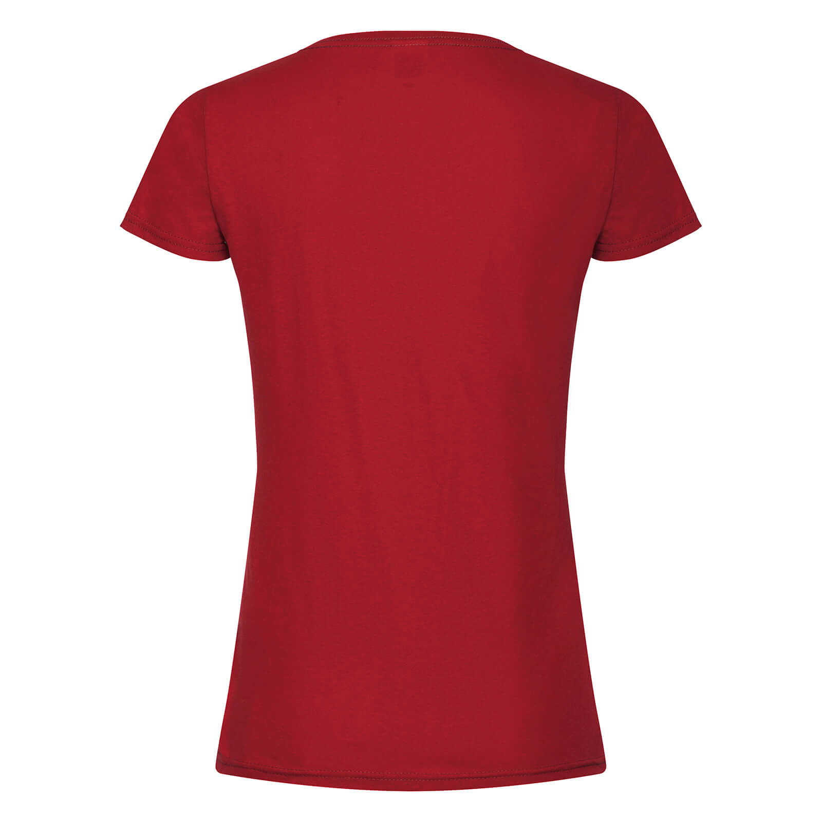 Lady fit Red T-shirt Original Fruit of the Loom