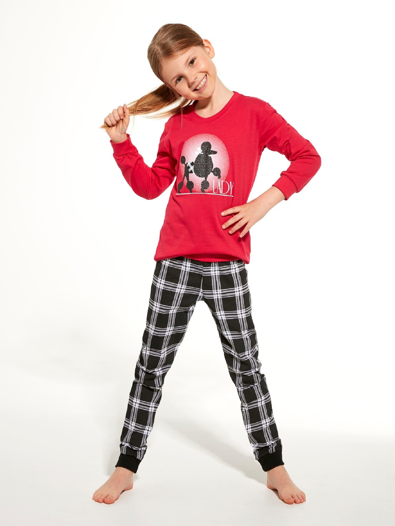 Levně Pyjamas Cornette Kids Girl 377/157 Lady 86-128 pink