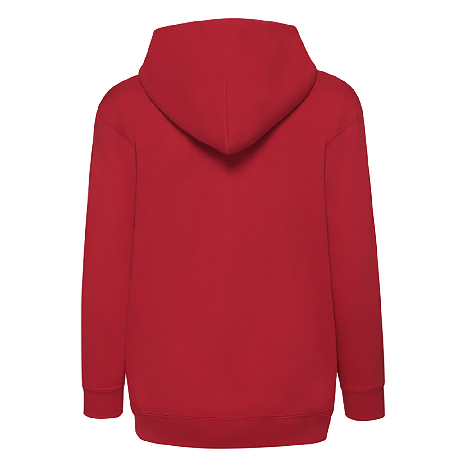 Red Classic sweatshirt Fruit of the Loom