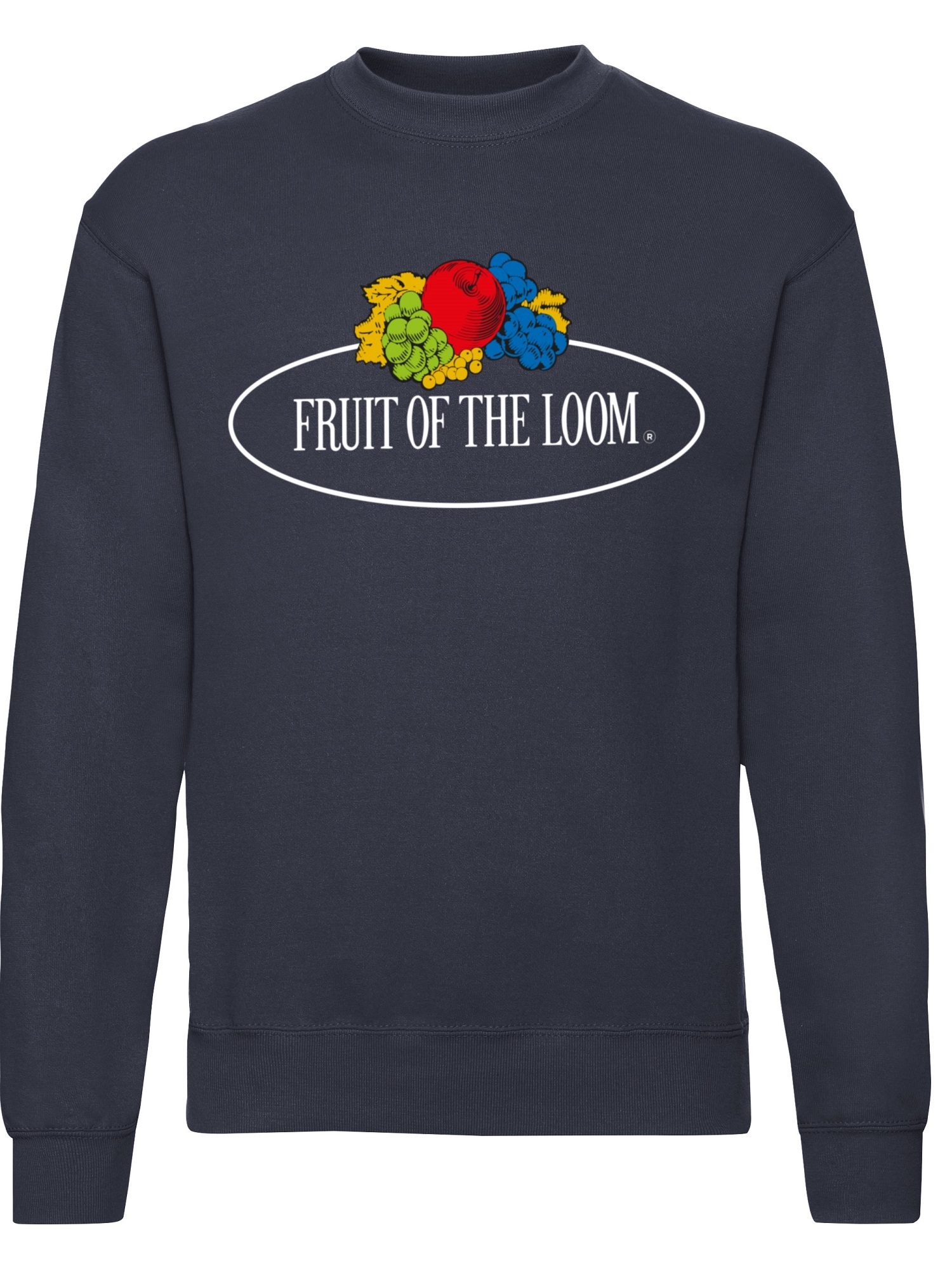 Levně Men's Vintage Set in Sweat Sweatshirt with a large Fruit of the Loom logo