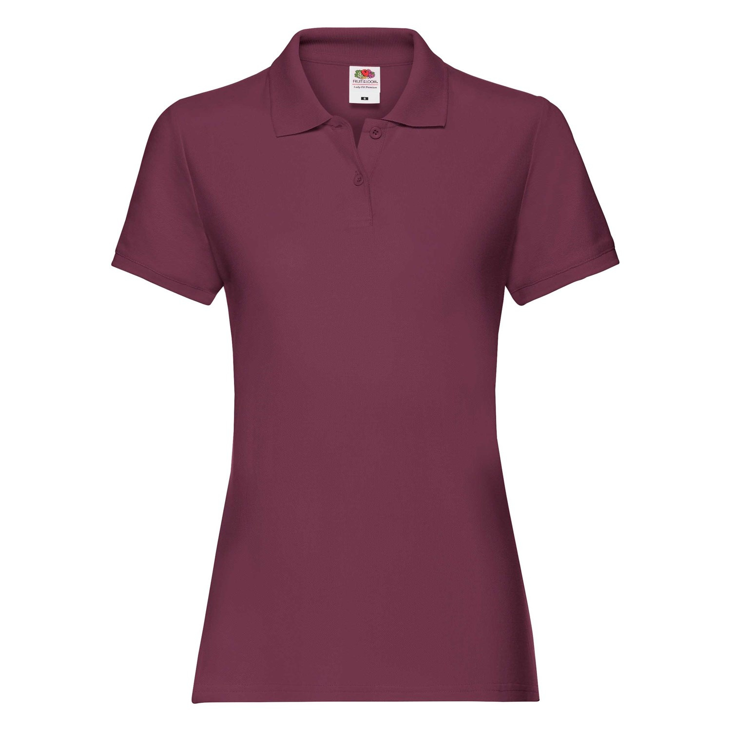 Burgundy Polo Fruit of the Loom