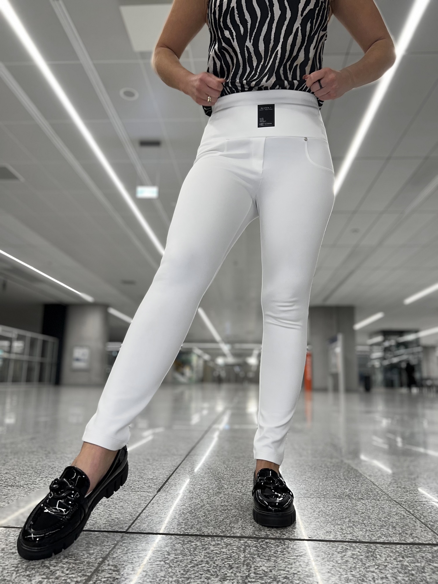 Pants ecru By o la la cxp1137.ecru