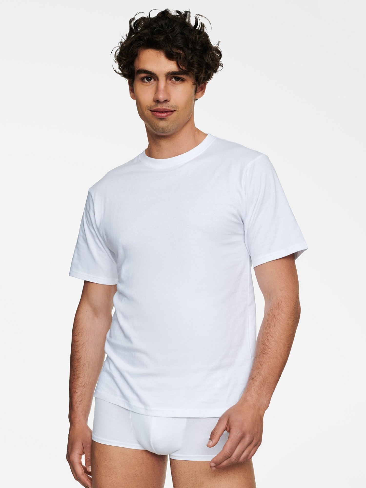 Levně Henderson T-Line T-Shirt 19407 3XL-4XL white 00x