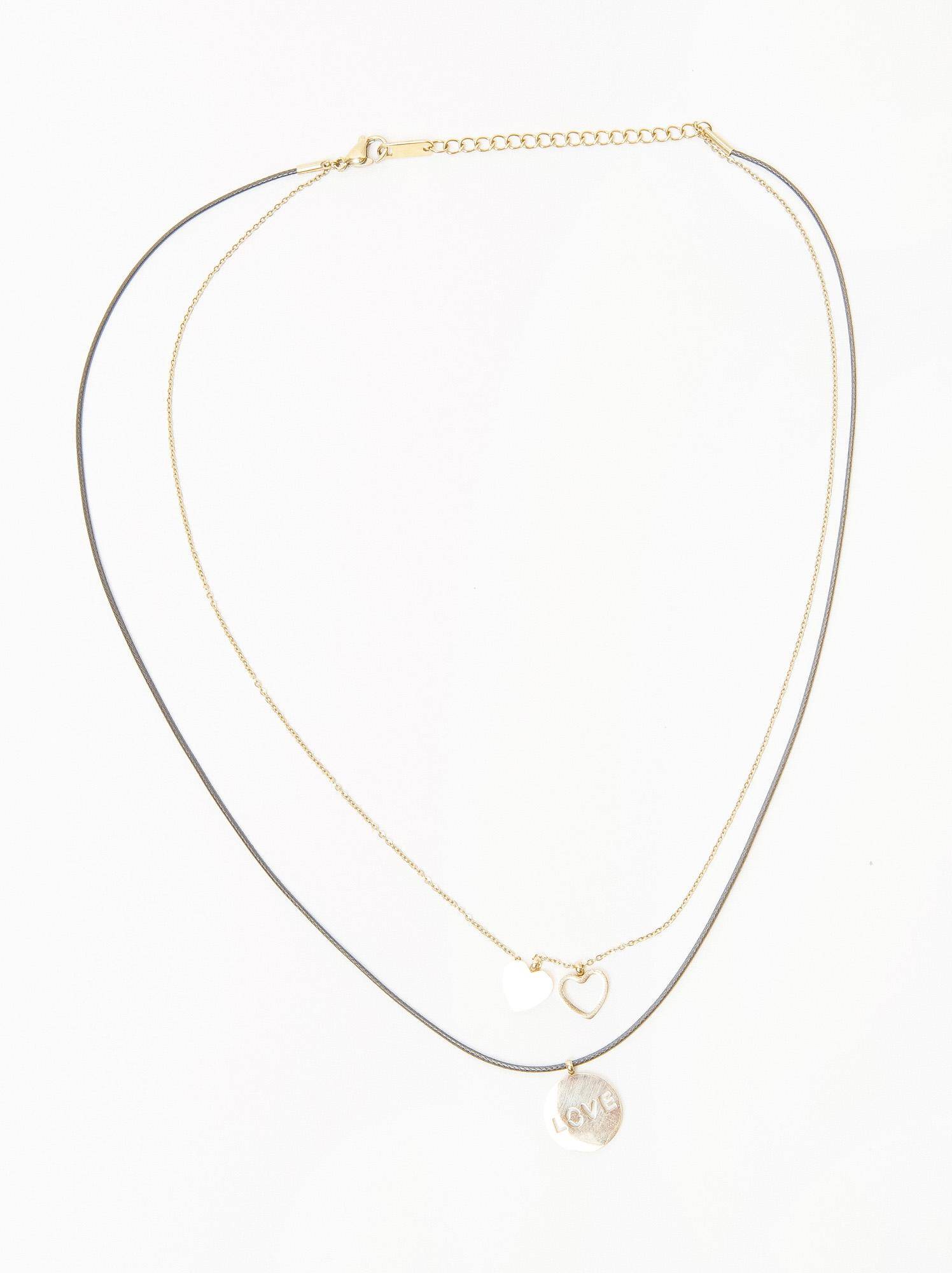Levně Gold plated necklace Yups dbi0474. R21