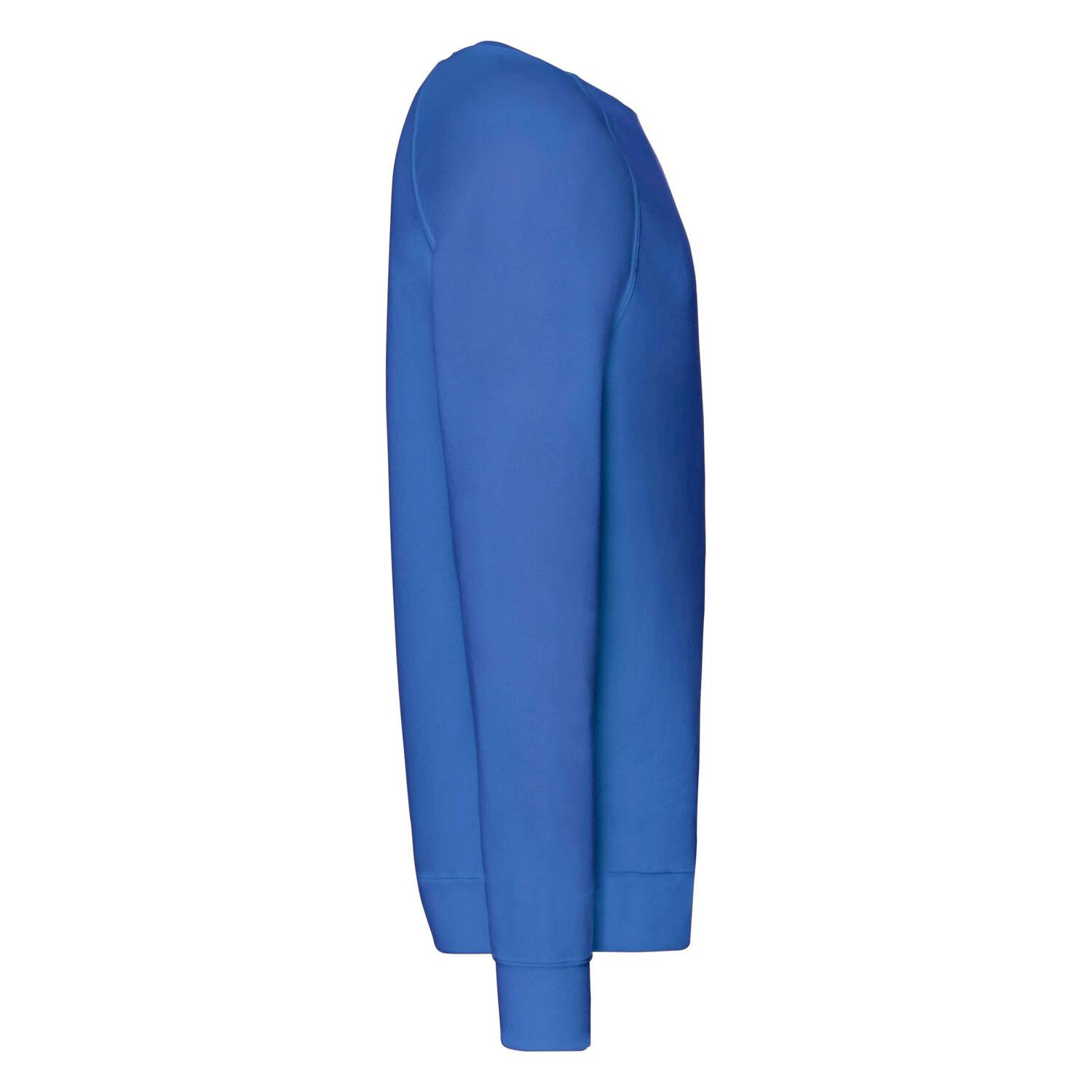 Blue Men's Sweatshirt Lightweight Raglan Sweat Fruit of the Loom