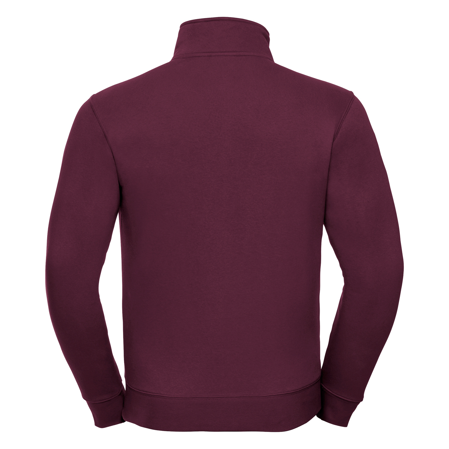Men's Zip Up Sweatshirt - Authentic R267M 80% Plain Ring-Spun Cotton 20% Polyester (Three-Layer Fabric) 280g