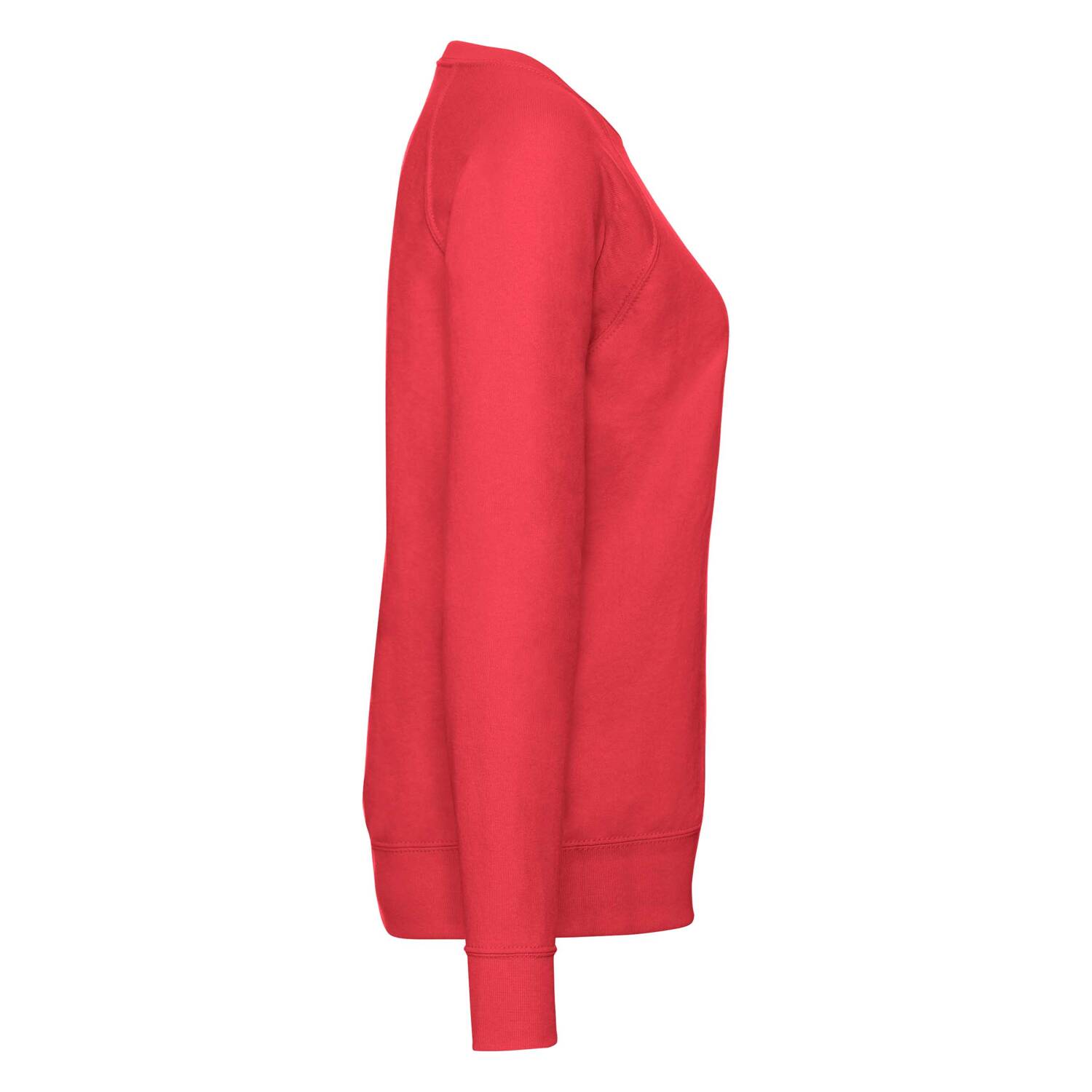 Red sweatshirt classic light Fruit of the Loom