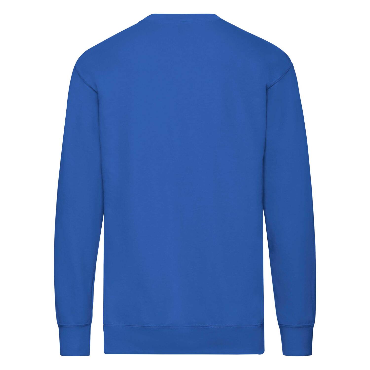 Blue Men's Sweatshirt Lightweight Set-in-Sweat Sweat Fruit of the Loom