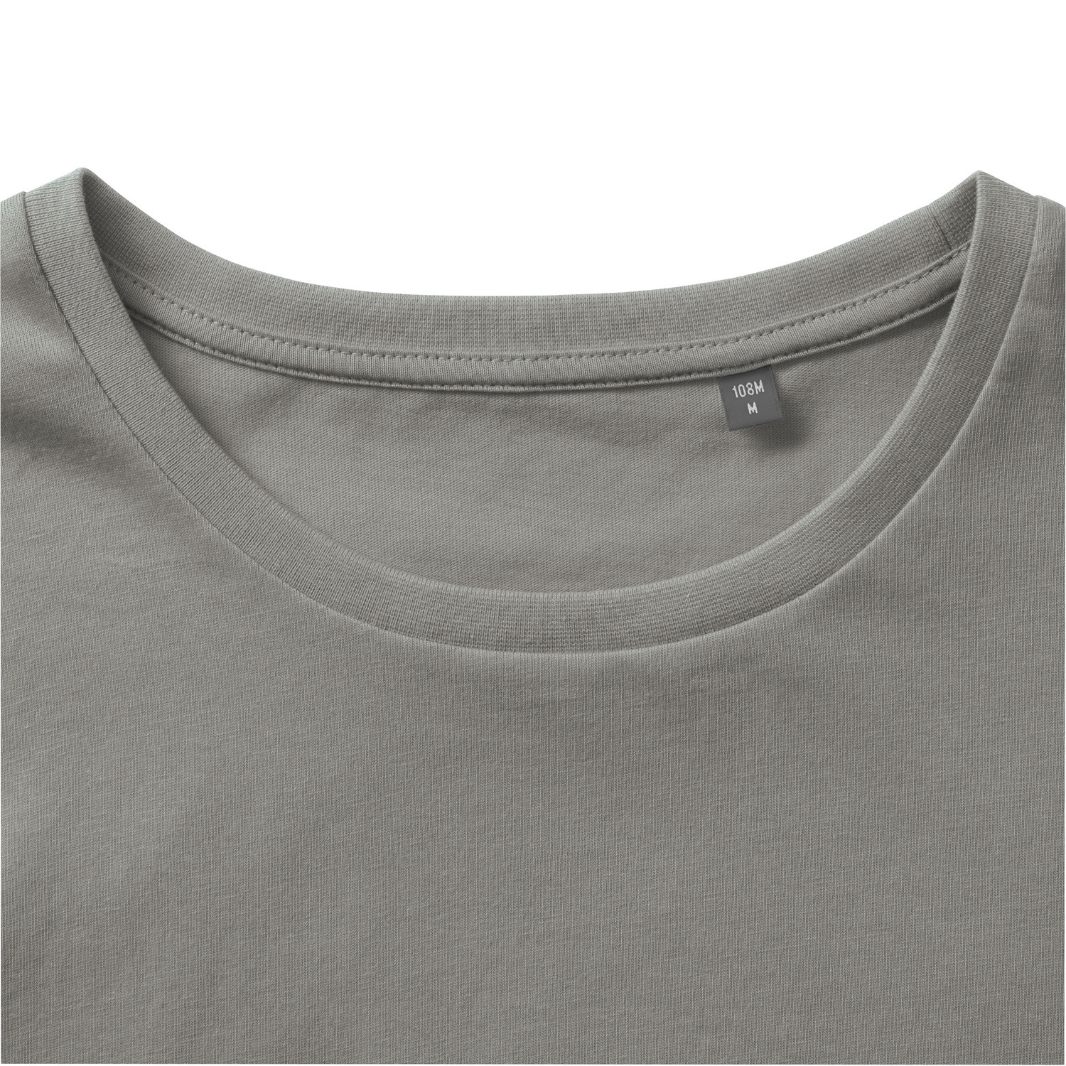 Beige Men's T-shirt Pure Organic Russell