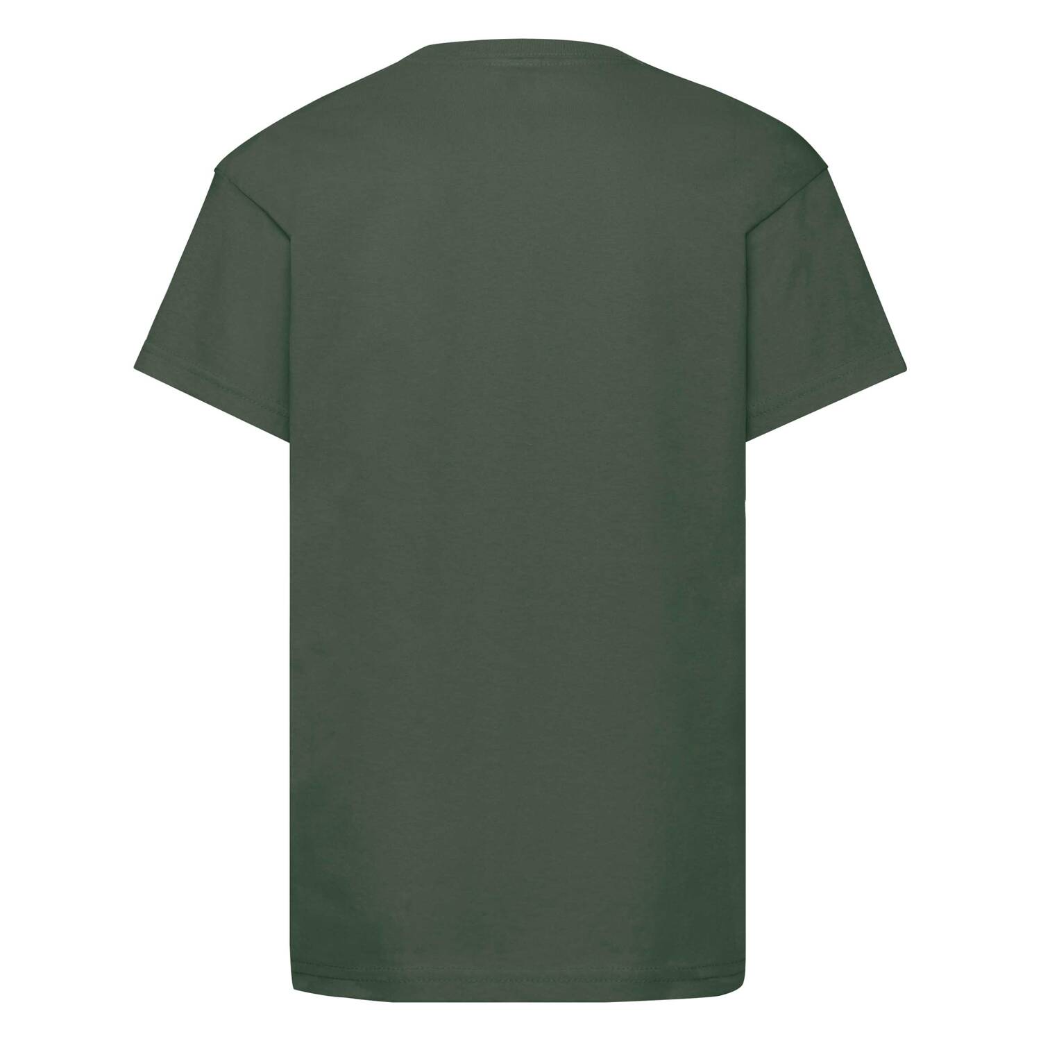 Green T-shirt for Children Original Fruit of the Loom