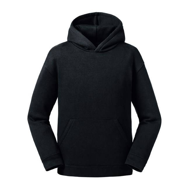 Black children&#039;s hoodie Authentic Russell
