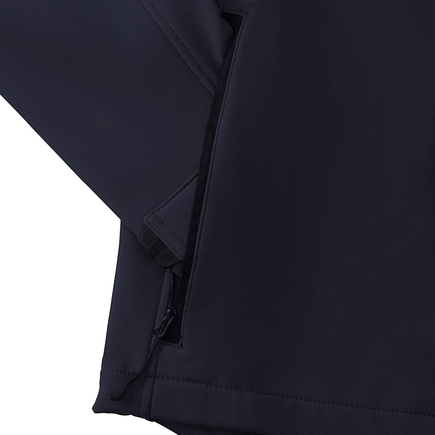Navy blue men&#039;s jacket Soft Shell Russell