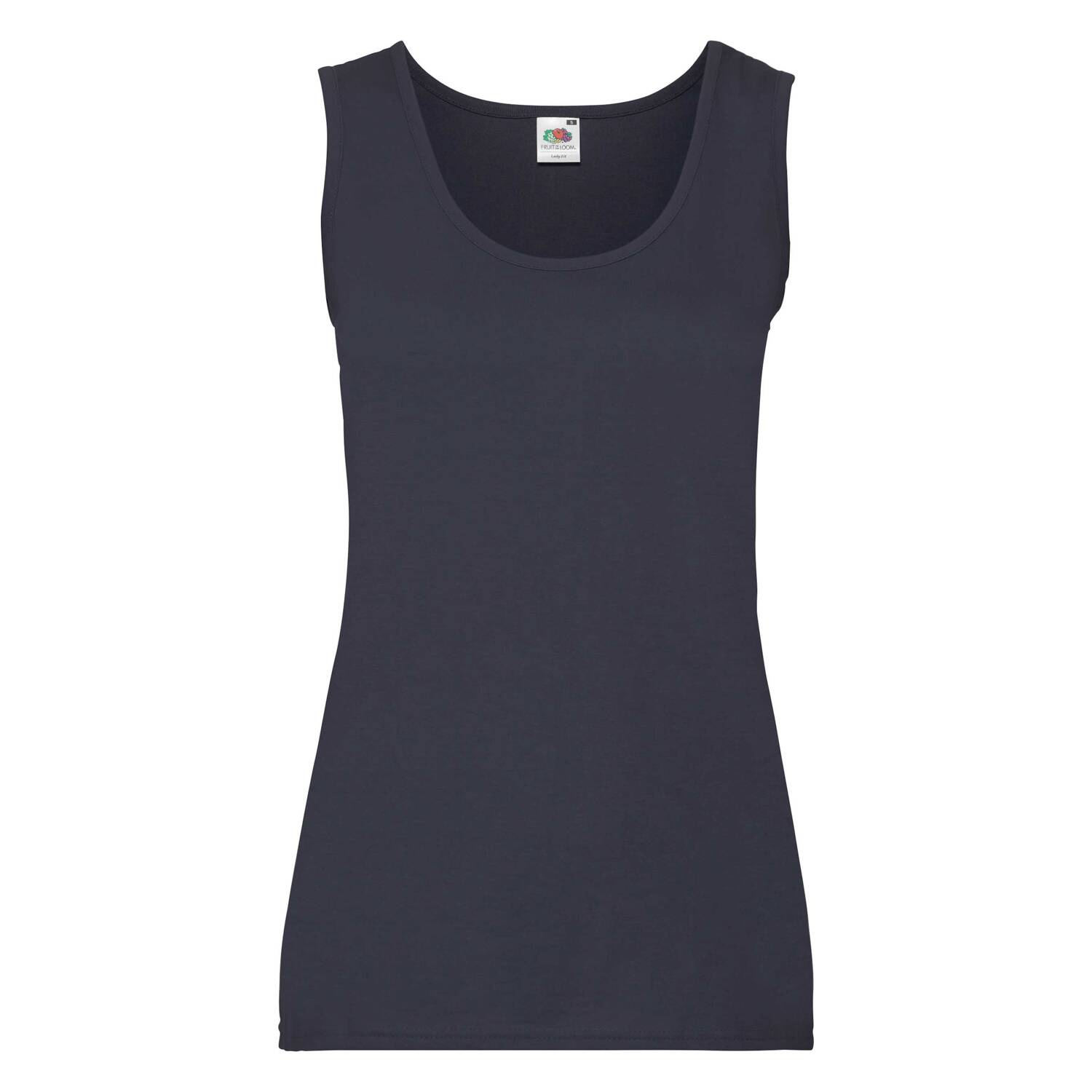 Dámske tričko Valueweight Vest Fruit of the Loom námornícka modrá