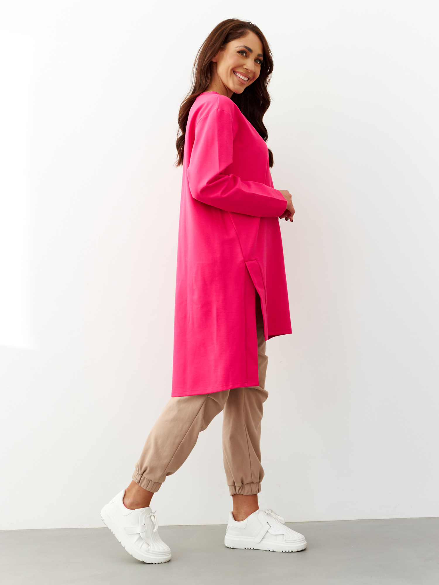 Dress amaranth By o la la cxp1167.amaranth
