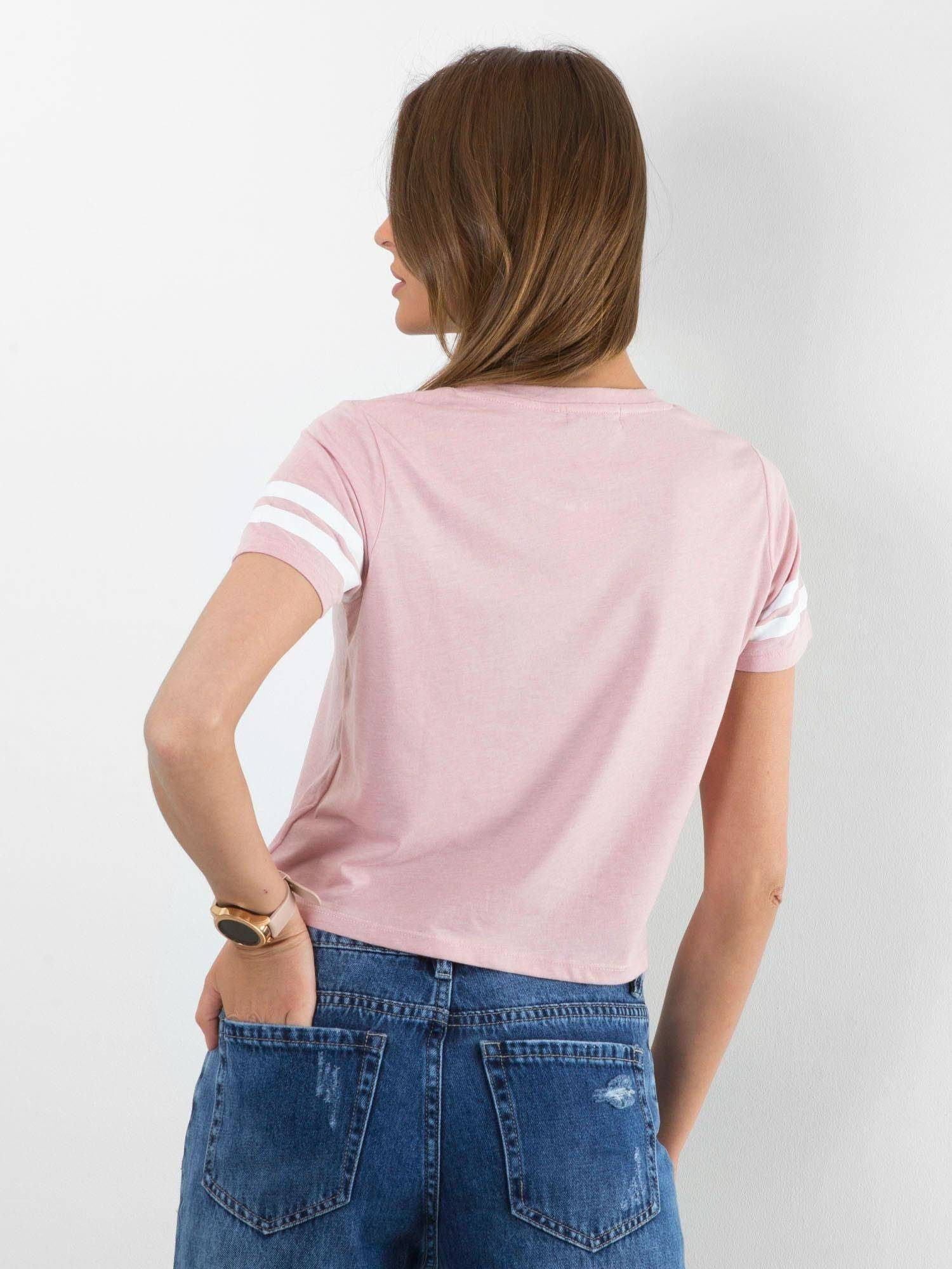 T-shirt pink Yups amu0538. S23