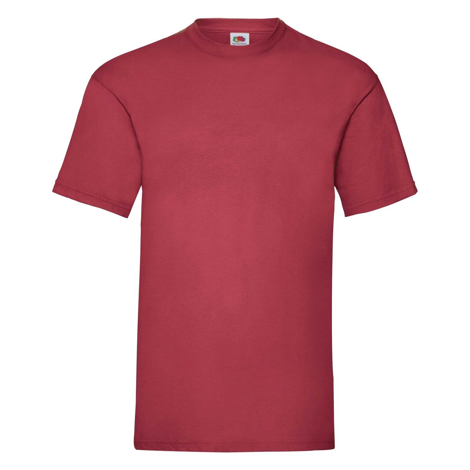 Levně Men's Red T-shirt Valueweight Fruit of the Loom