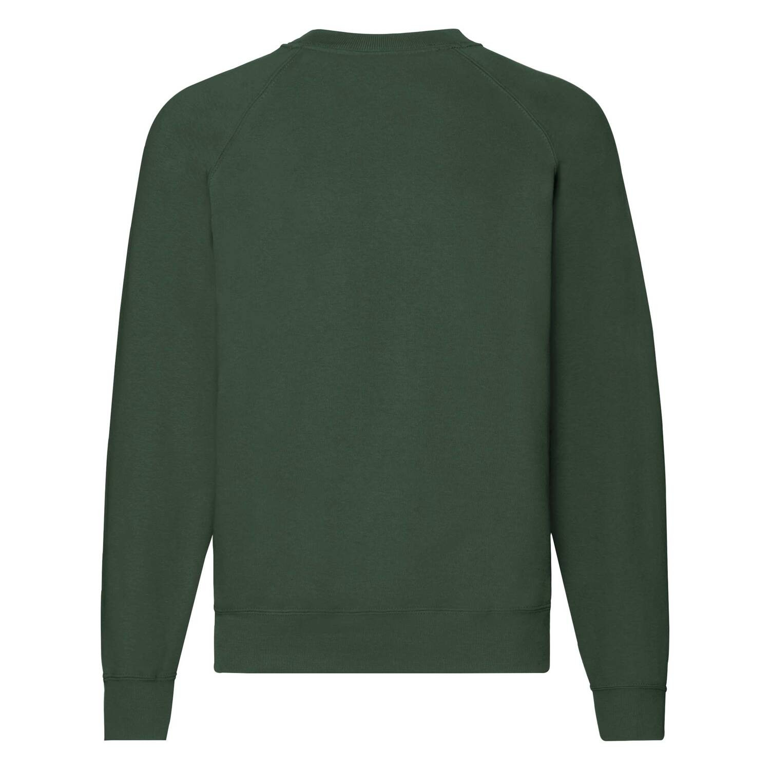 Biała bluza męska Raglan Sweat Fruit of the Loom