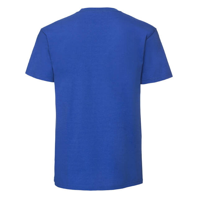 Blue Men's T-shirt Iconic 195 Ringspun Premium Fruit of the Loom