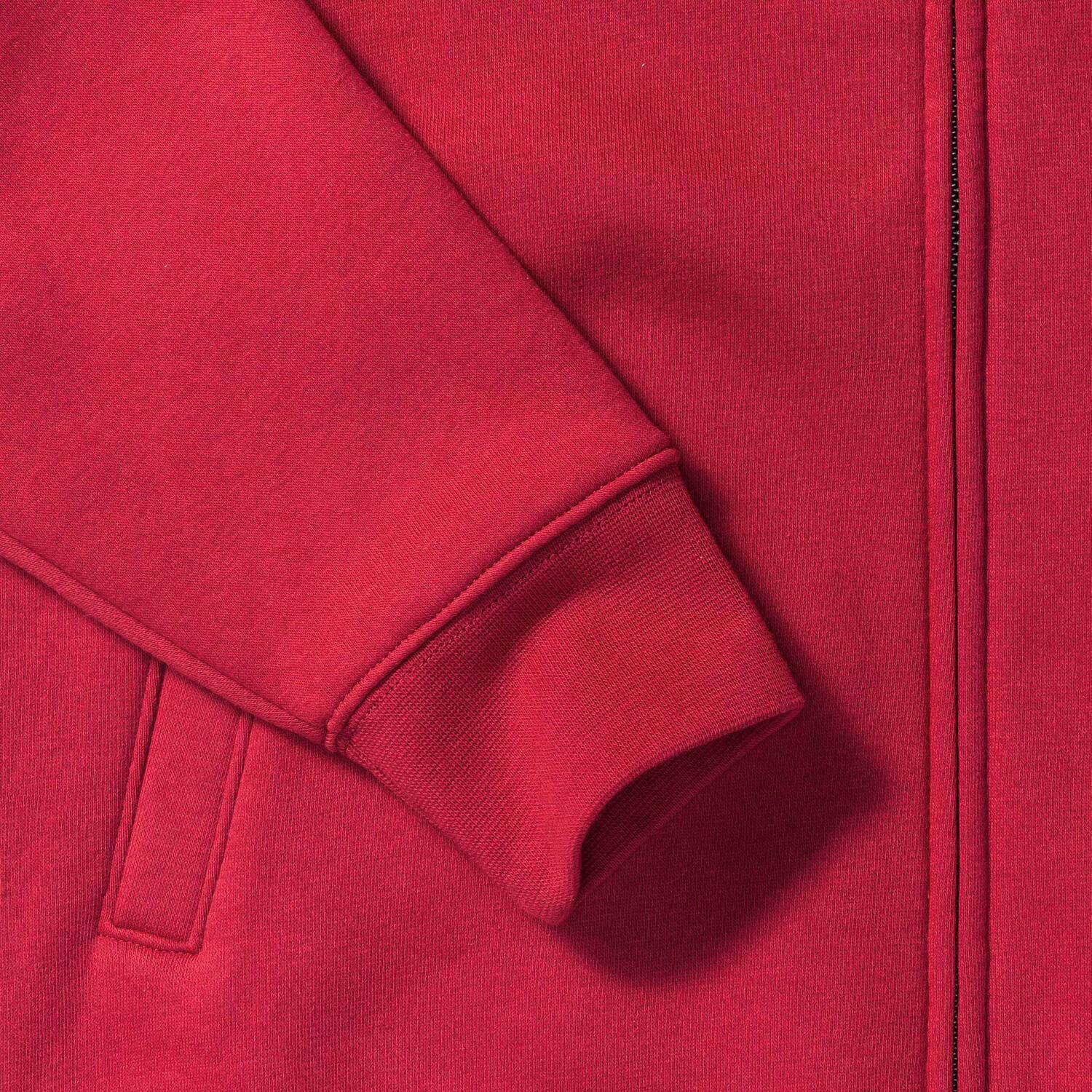Men's Zip Up Sweatshirt - Authentic R267M 80% Plain Ring-Spun Cotton 20% Polyester (Three-Layer Fabric) 280g