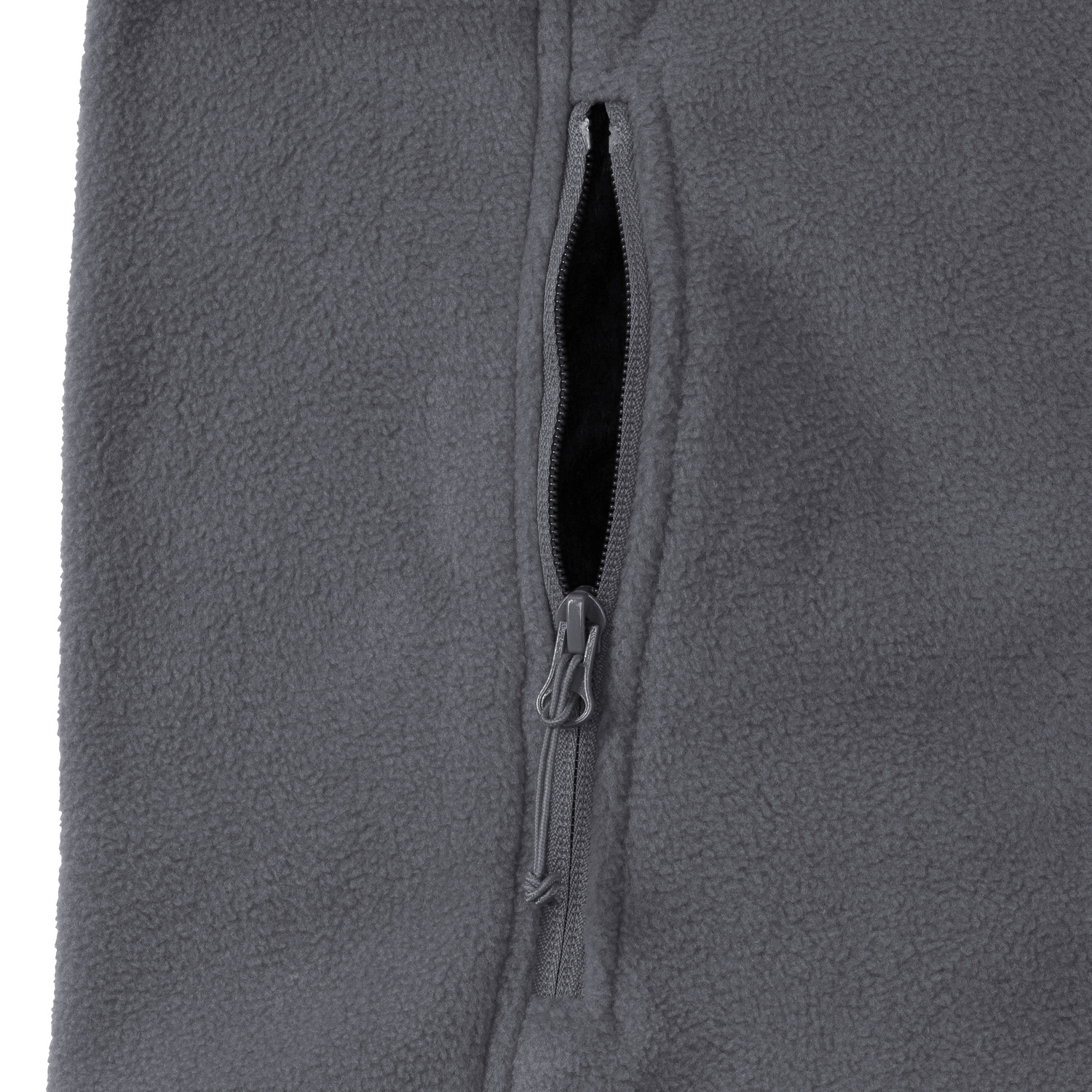 Men&#039;s grey fleece vest pill-free fleece Russell