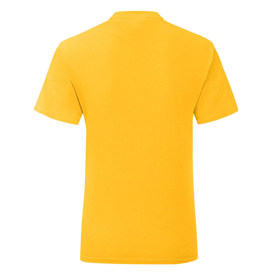 Yellow Girls' T-shirt Iconic Fruit of the Loom