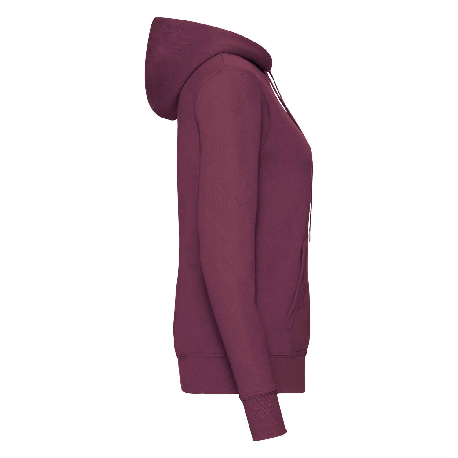 Burgundy Hooded Sweat Fruit of the Loom