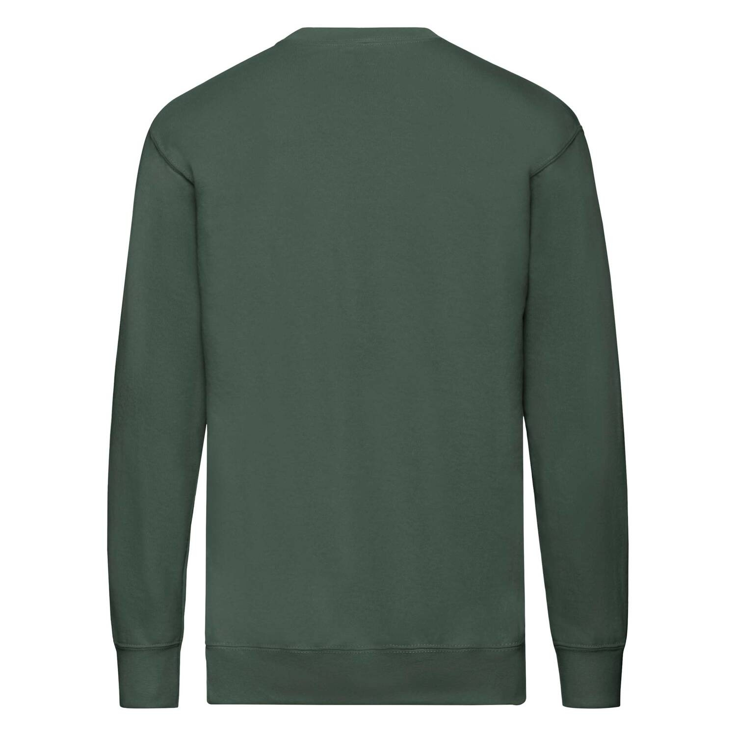 Green Men's Sweatshirt Lightweight Set-in-Sweat Sweat Fruit of the Loom
