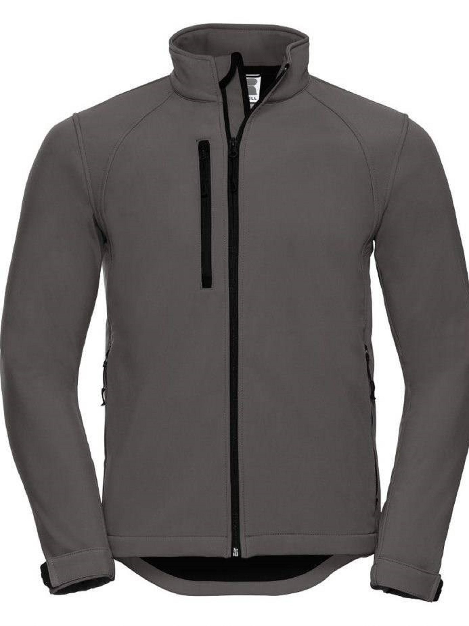 Dark Grey Men&#039;s Soft Shell Russell Jacket