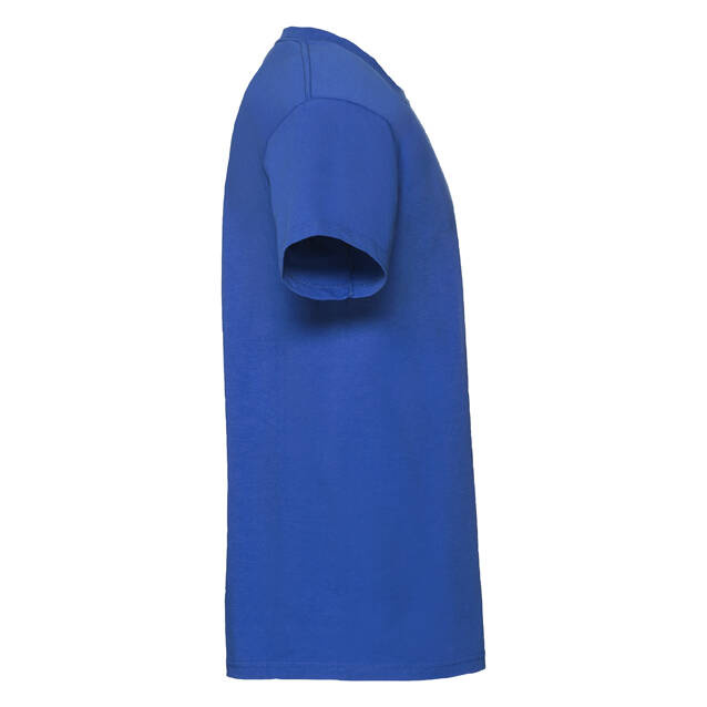 Blue Men's T-shirt Iconic 195 Ringspun Premium Fruit of the Loom