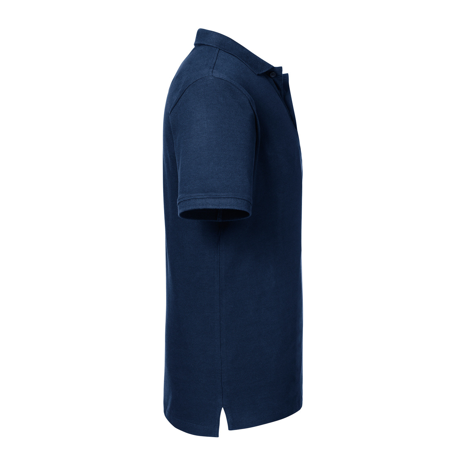 Navy blue men's polo shirt Pure Organic Russell