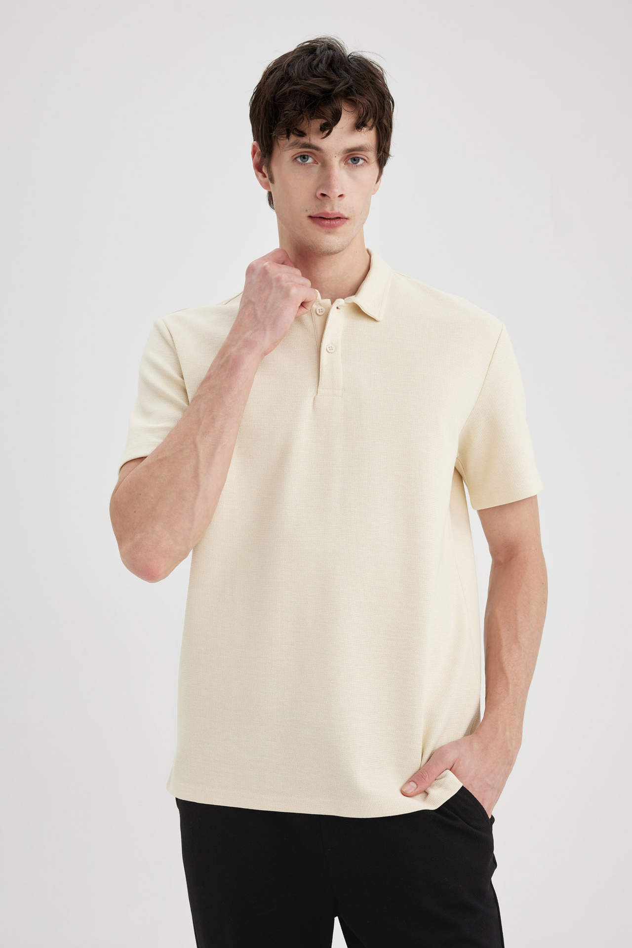 DEFACTO New Regular Fit Polo Collar Polo T-Shirt