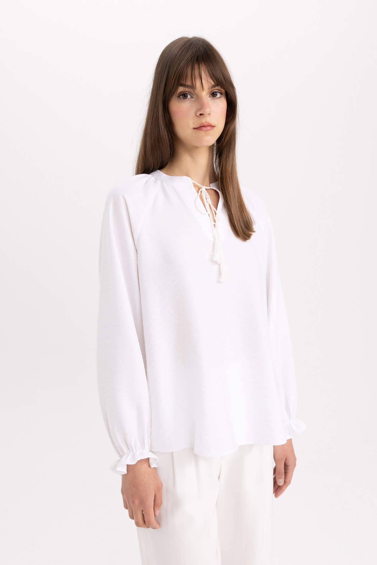 Levně DEFACTO Relax Fit Long Sleeve Tunic