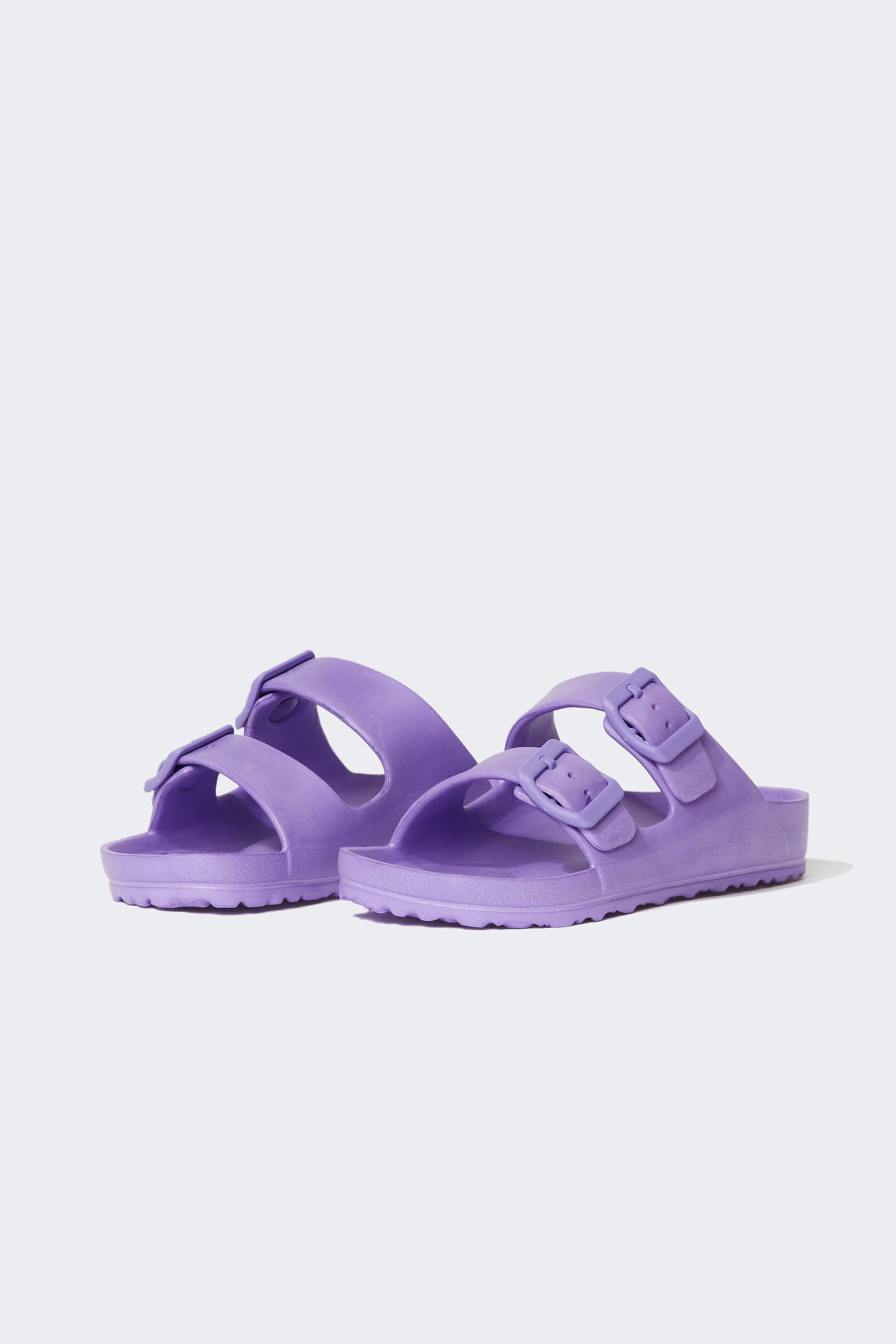 Levně DEFACTO Girls Eva Double Band Buckled Slippers
