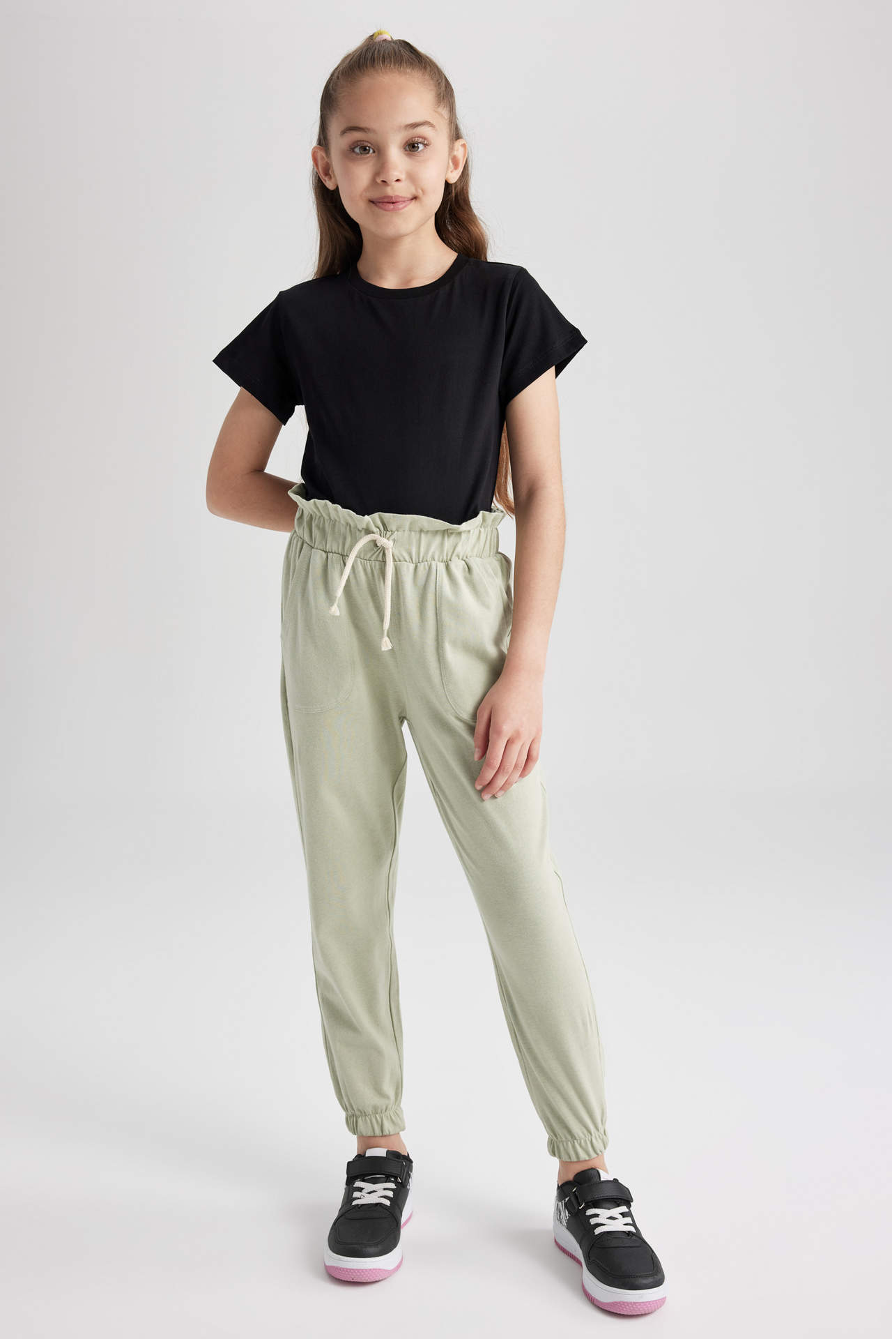 DEFACTO Girl Jogger Combed Cotton Pants