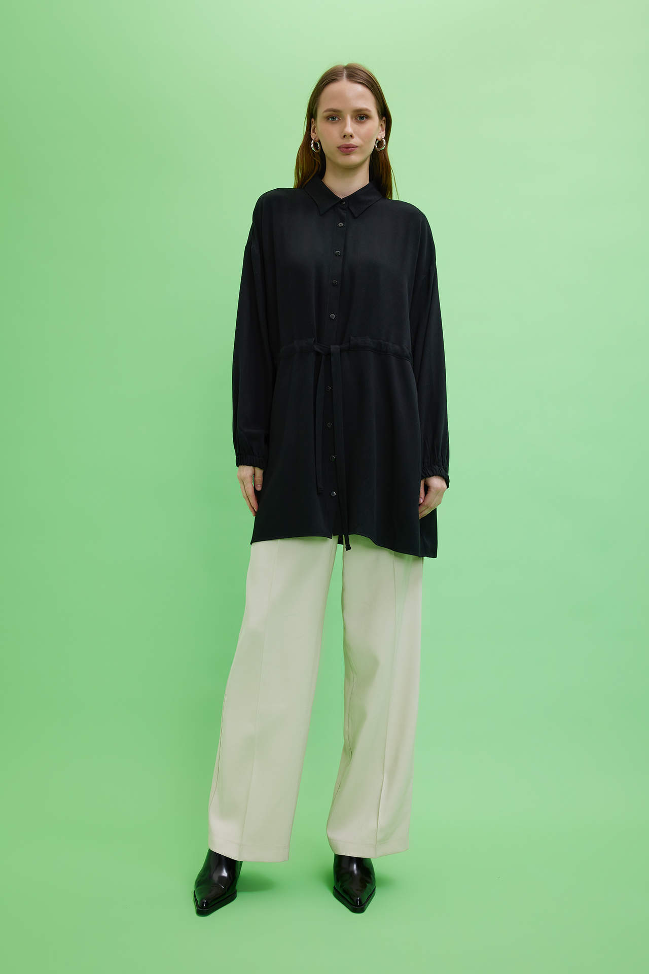 DEFACTO Regular Fit Belmando Long Sleeve Tunic
