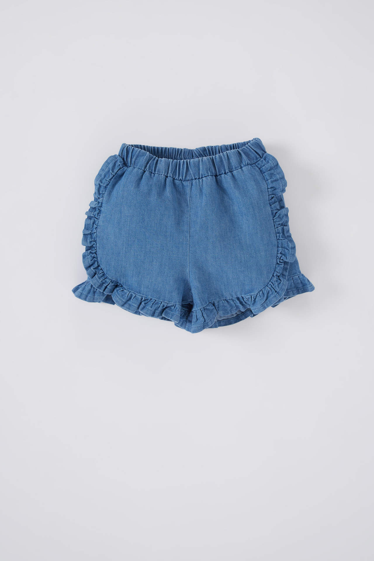 Levně DEFACTO Baby Girl Regular Fit Jean Shorts