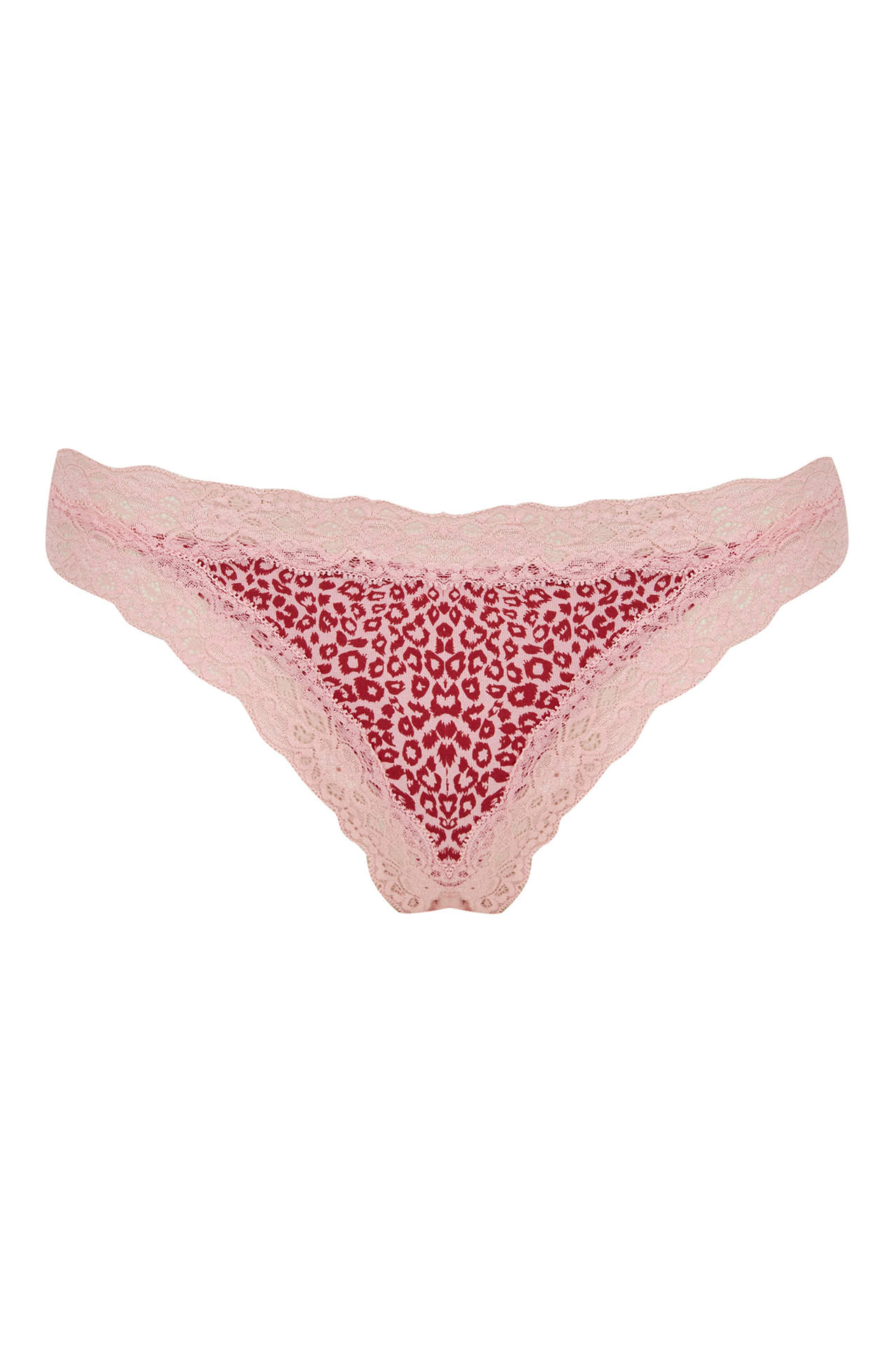 DEFACTO Fall in Love Valentine Lace Brazilian Panties