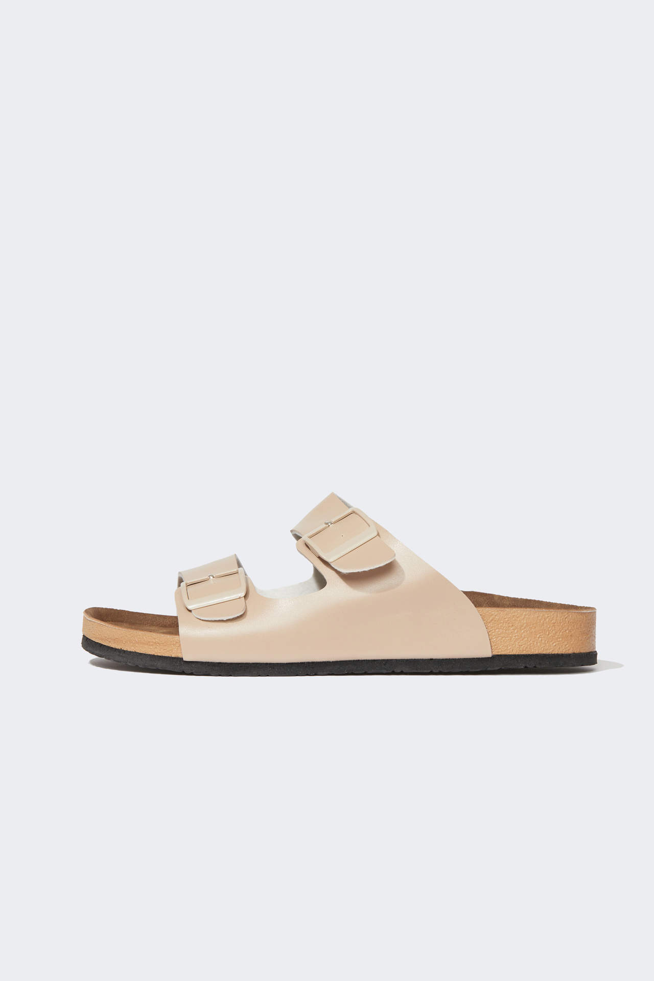 DEFACTO Man Discovery Licensed Faux Leather Flat Sole Slipper