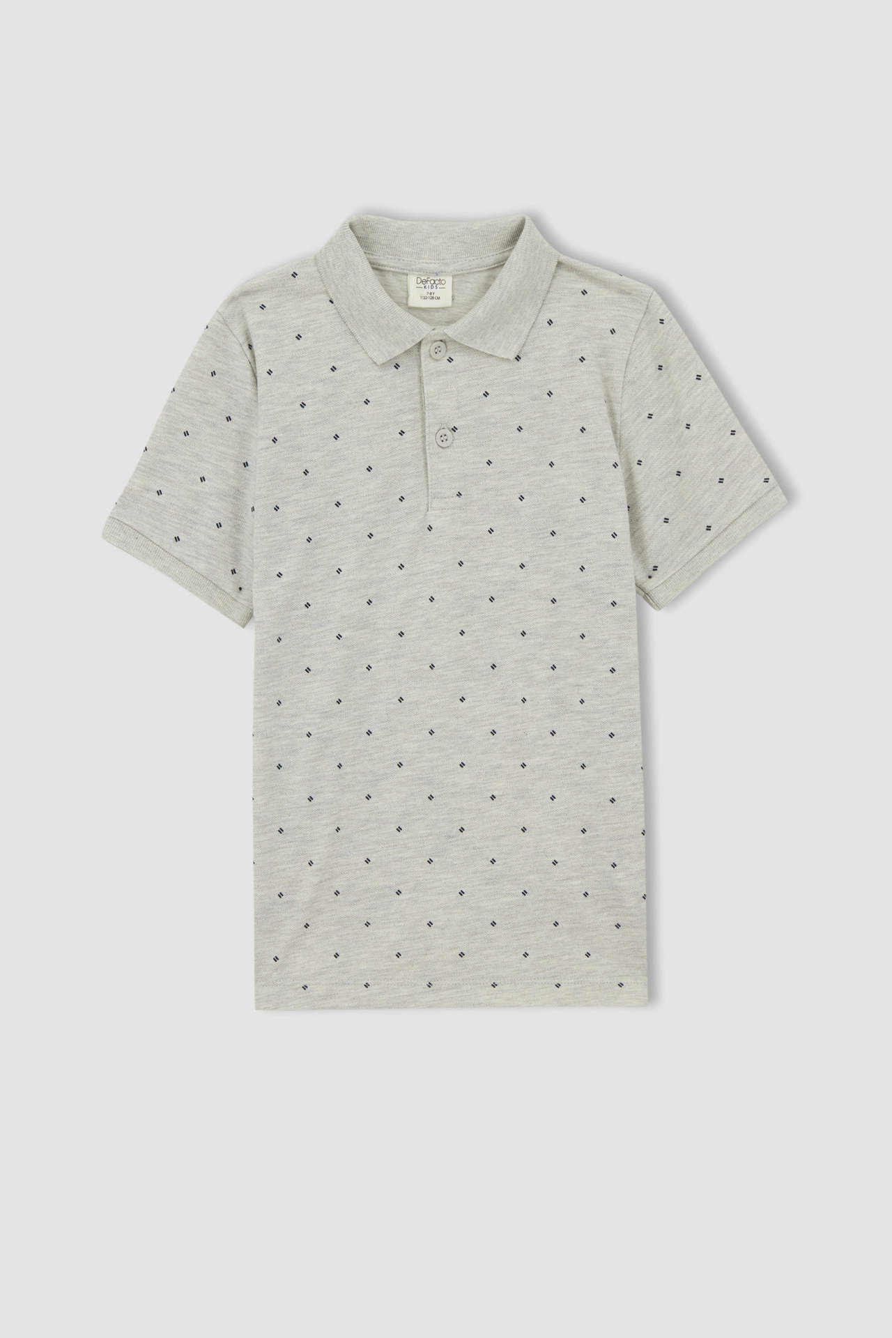 Levně DEFACTO Boy Regular Fit Short Sleeve Polka Dot Print T-Shirt