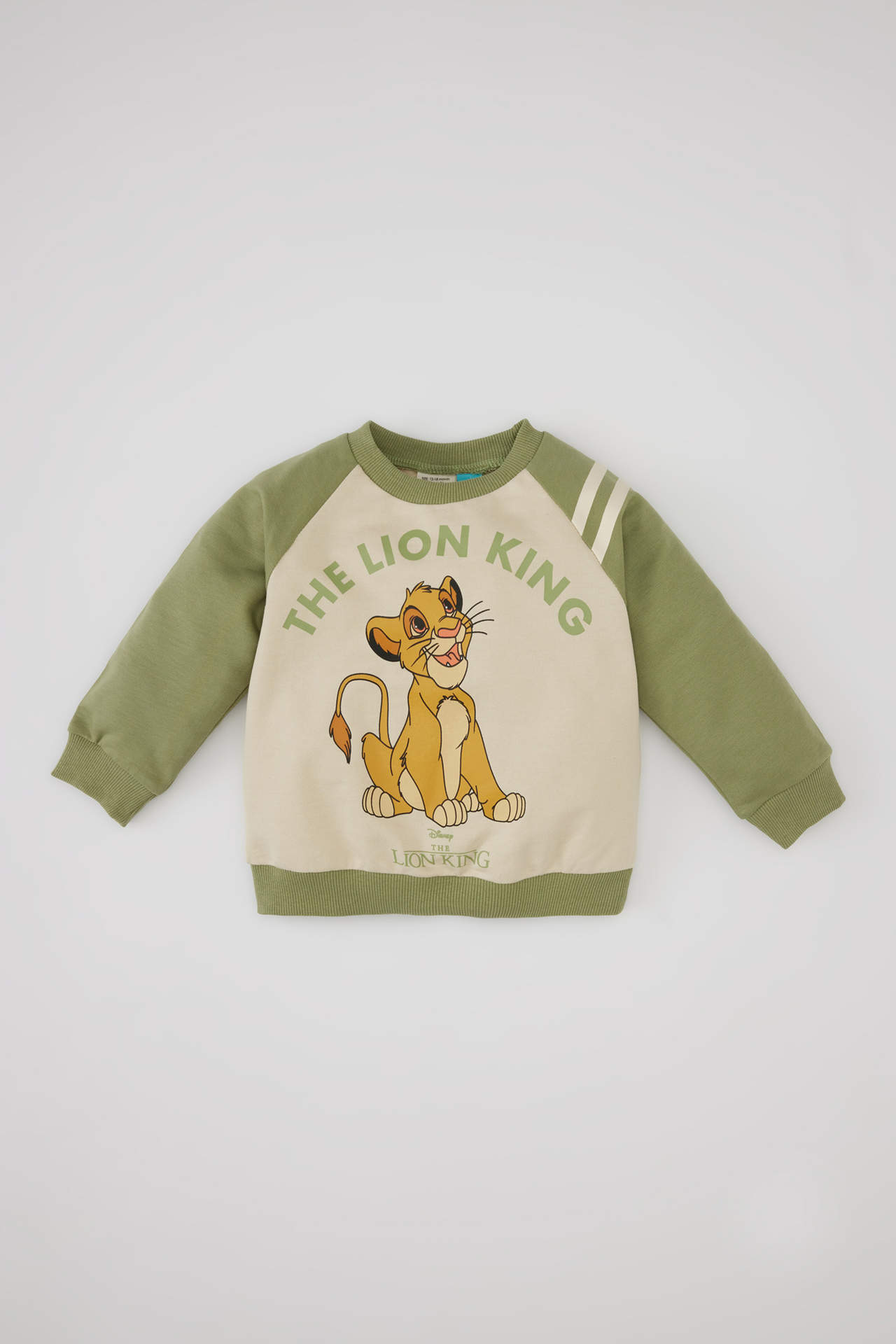DEFACTO Regular Fit Lion King Licensed Crew Neck Sweatshirt