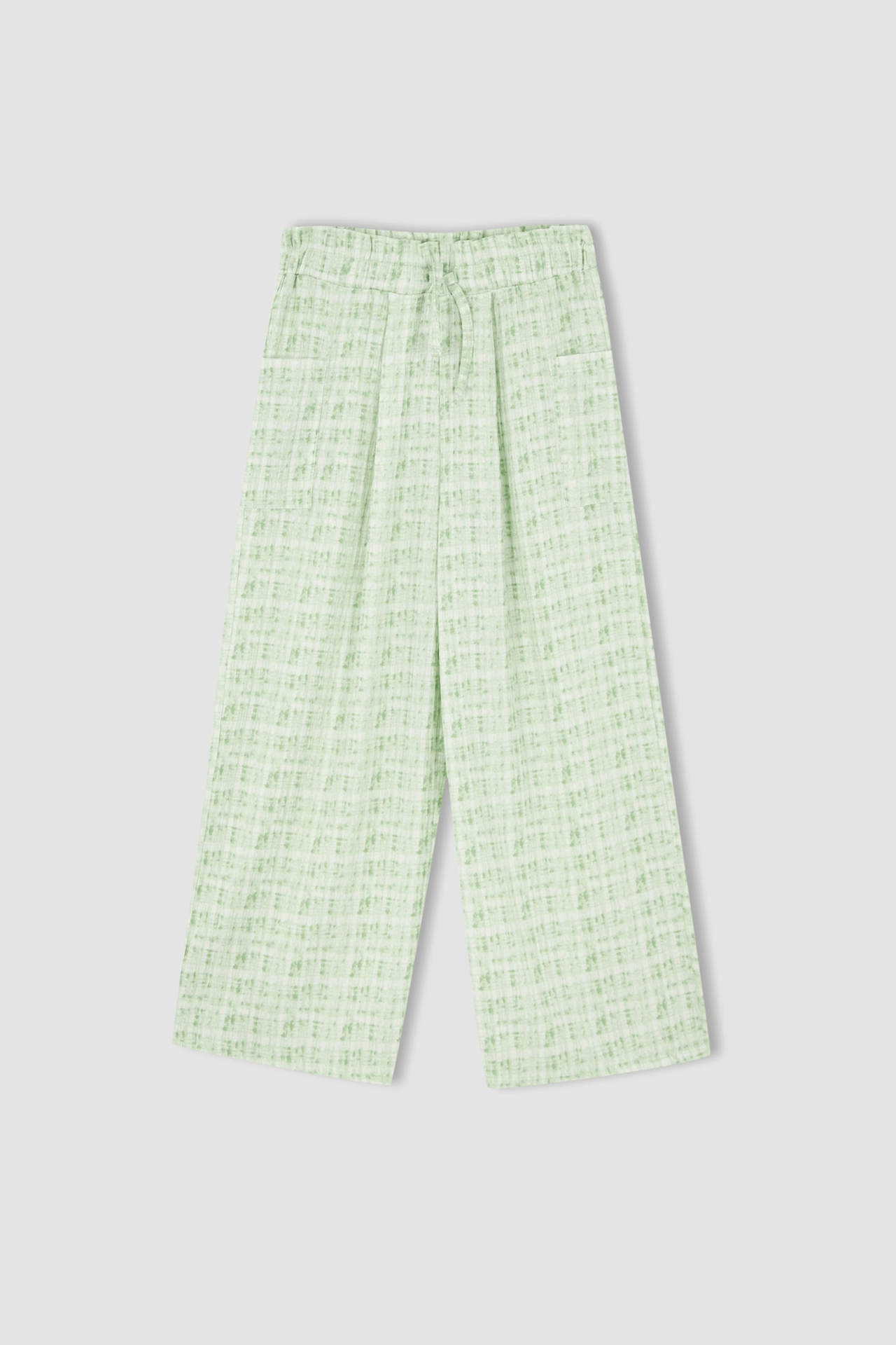 DEFACTO dívčí kalhoty s elastickým pasem a střihovým stylem culotte