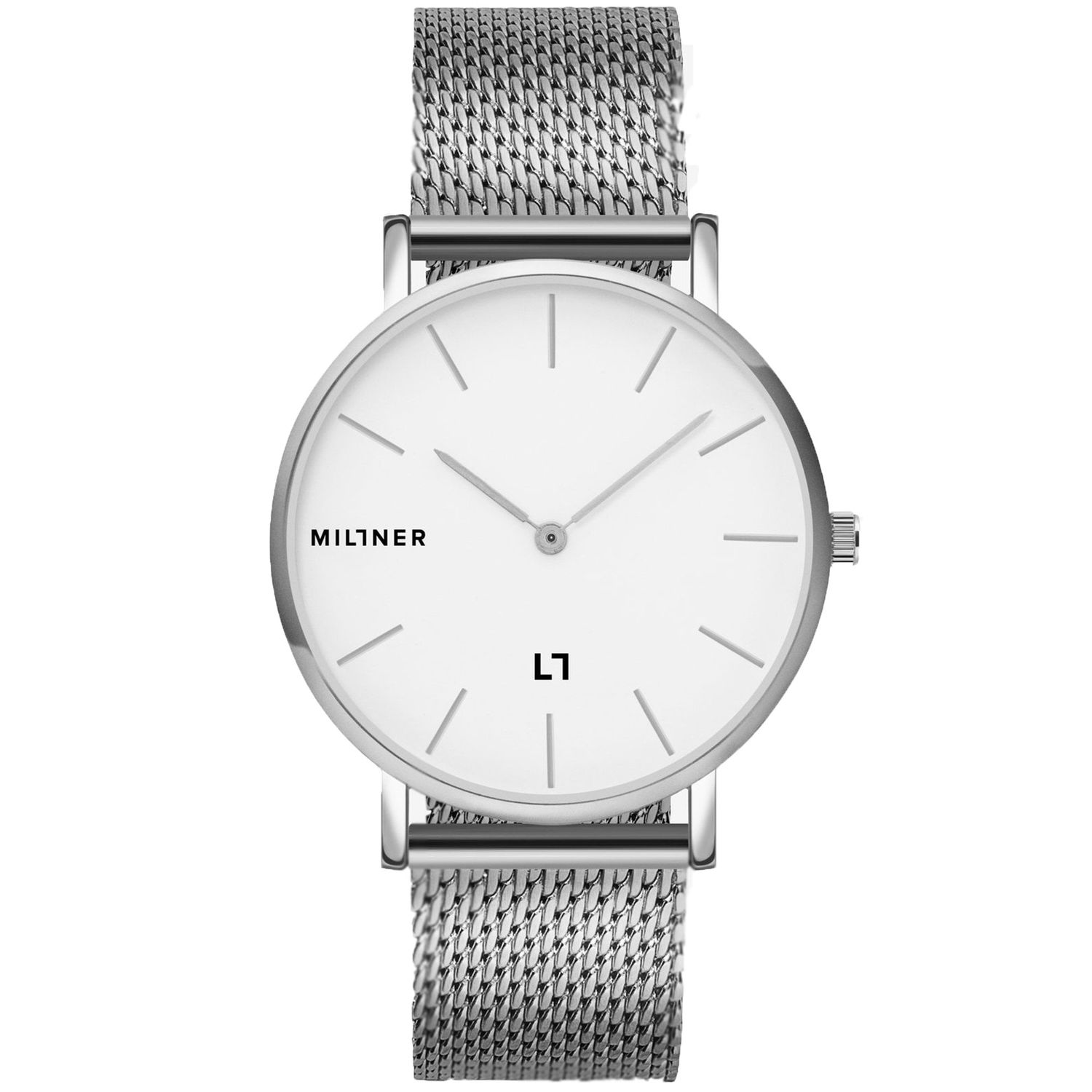 Levně Dámské hodinky s nerezovým páskem ve stříbrné barvě Millner Mayfair