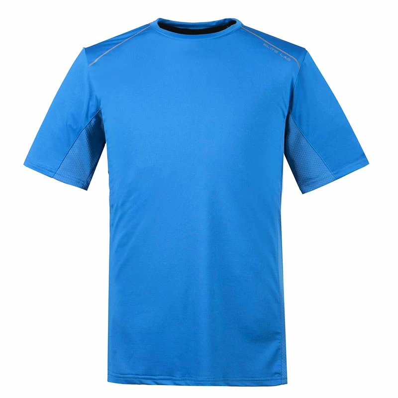 Pánské Tričko Endurance Tech Elite X1 SS Tee Modré, S