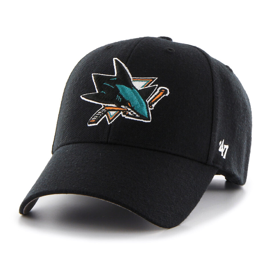 Men's Cap 47 Brand NHL San Jose Sharks MVP