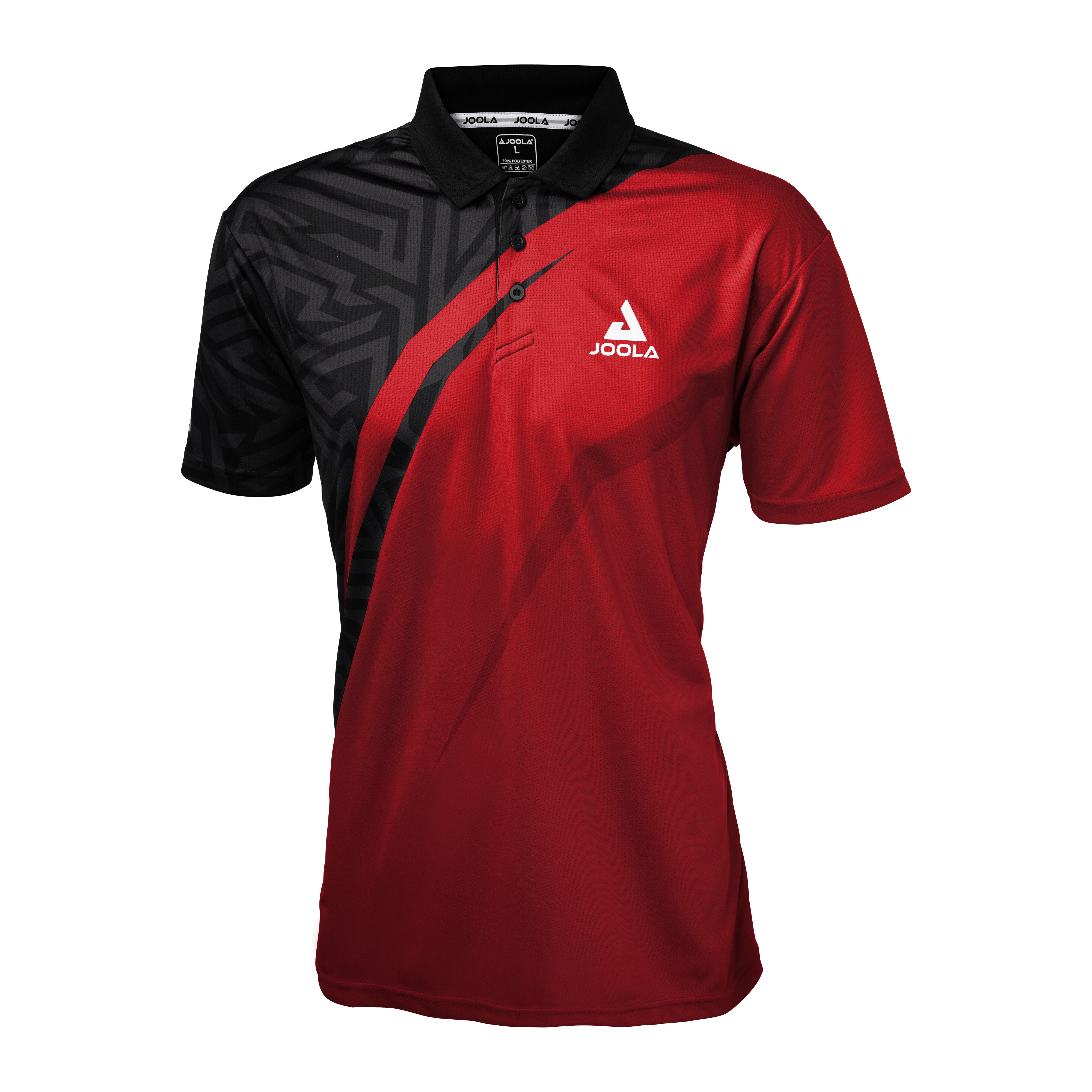 Pánské Tričko Joola  Shirt Synergy Red/Black